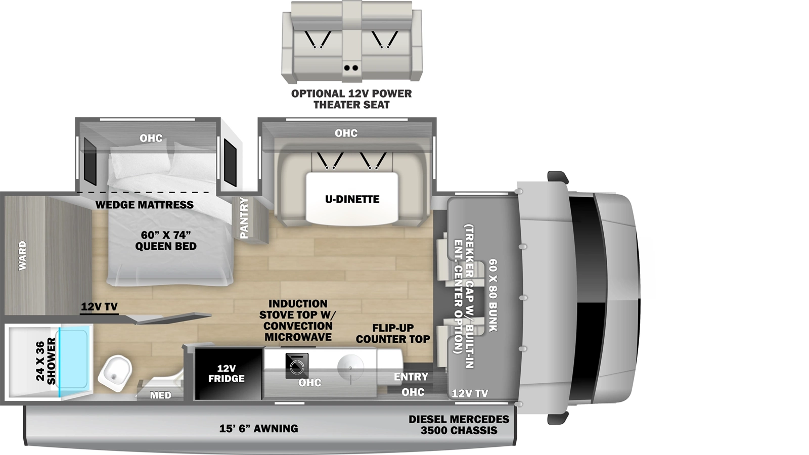 2401BDS Floorplan Image